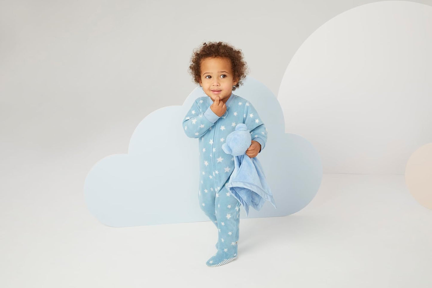 Baby 3-Pack Footed Fleece Coverall Pajamas