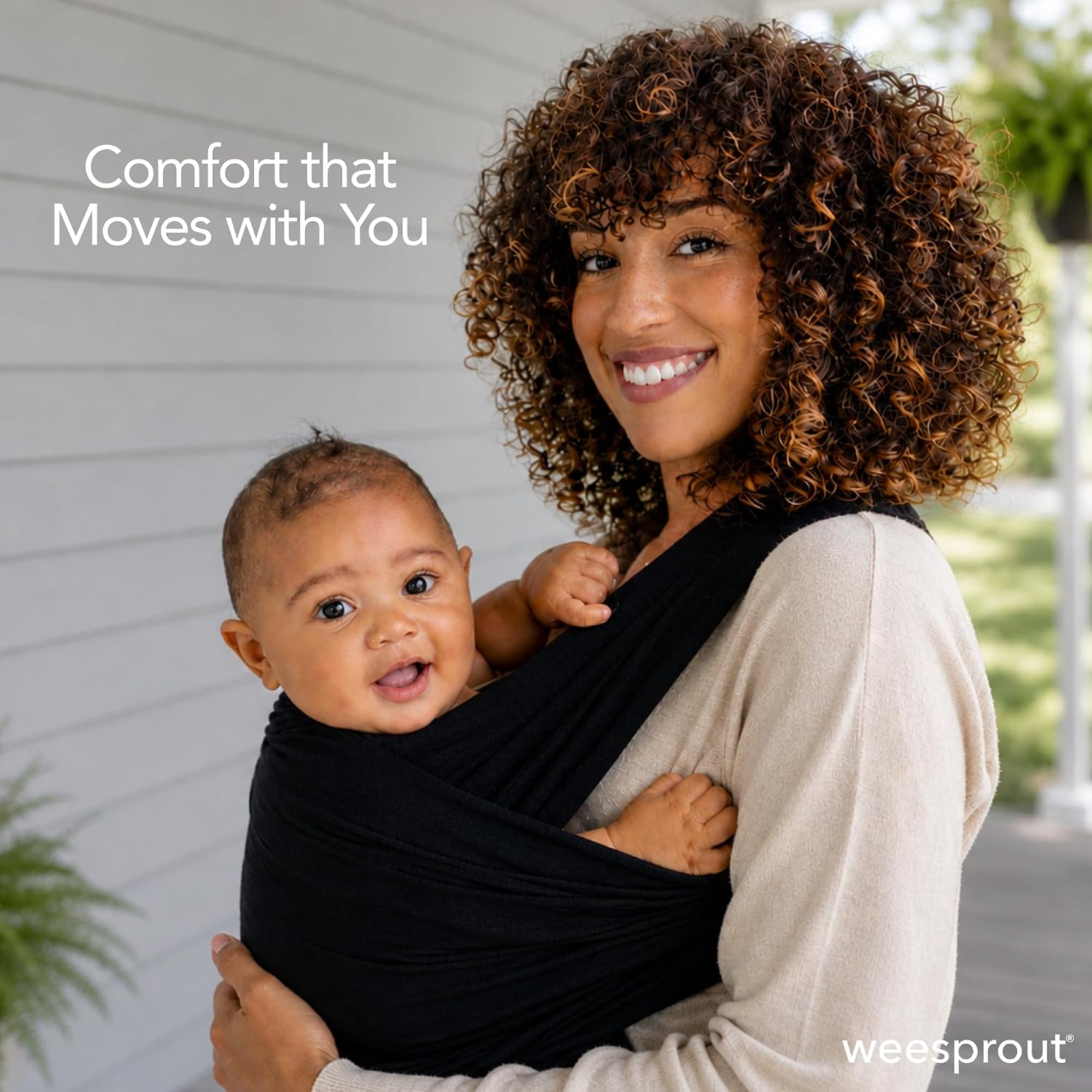 WeeSprout Baby Wraps Carrier detail