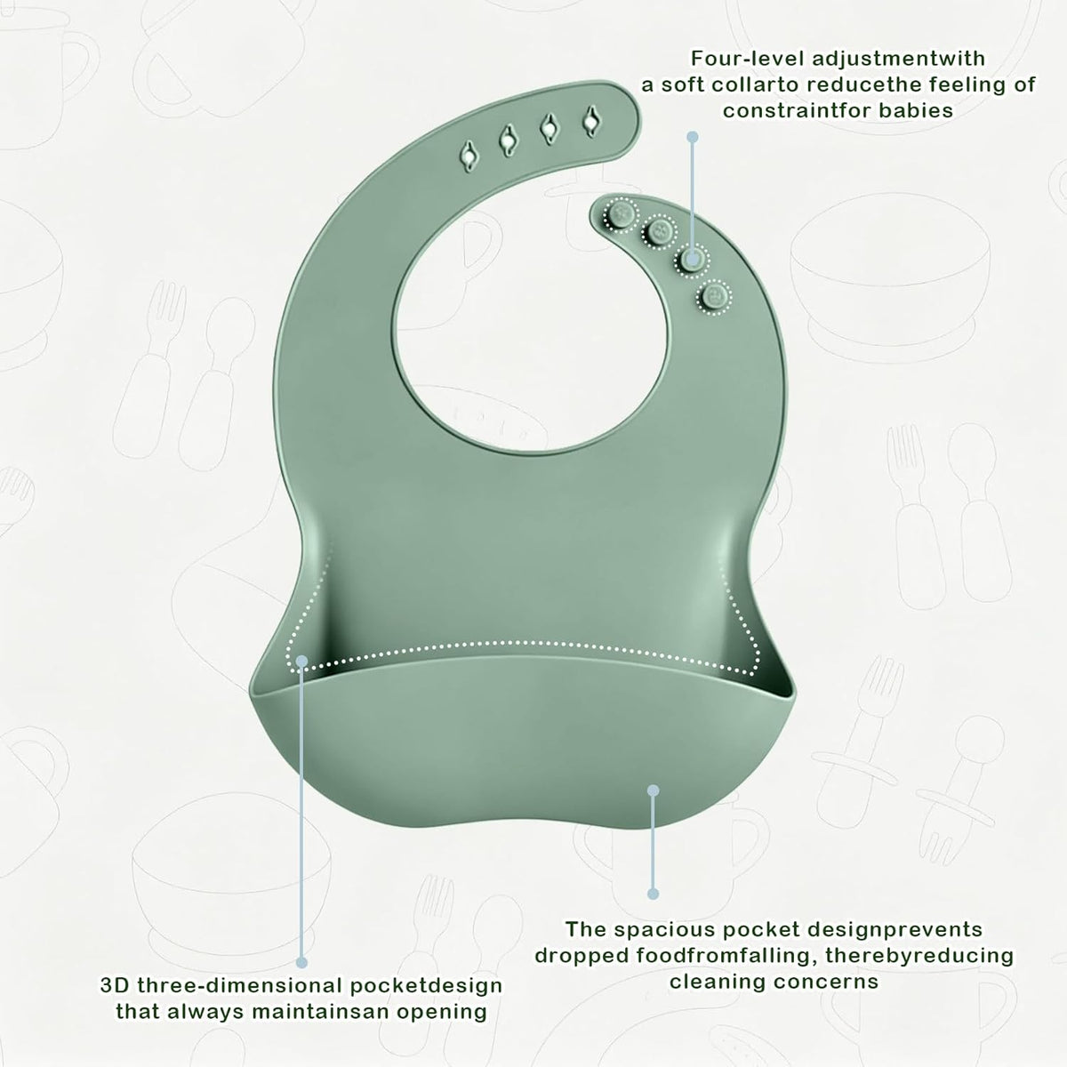 Silicone Baby Feeding Set 10 Pcs, Baby Feeding Essentials